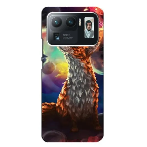 Чехол с принтом «Лисица в космосе» для Xiaomi Mi 11 Ultra Чехол с принтом «Лисица в космосе» для Xiaomi Mi 11 Ultra