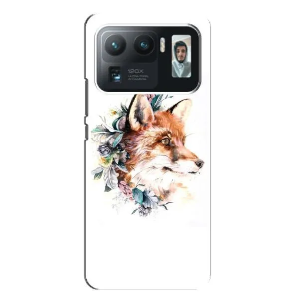 Чехол с принтом «Лисичка в цветочках» для Xiaomi Mi 11 Ultra Чехол с принтом «Лисичка в цветочках» для Xiaomi Mi 11 Ultra