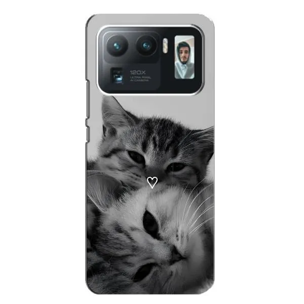 Чехол с принтом «Пара котов» для Xiaomi Mi 11 Ultra