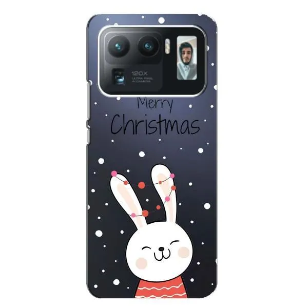 Чехол с принтом «Рождественский заяц» для Xiaomi Mi 11 Ultra Чехол с принтом «Рождественский заяц» для Xiaomi Mi 11 Ultra