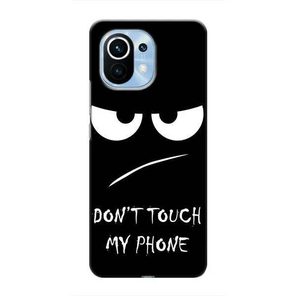 Чехол с принтом «Dont Touch» для Xiaomi Mi 11 Чехол с принтом «Dont Touch» для Xiaomi Mi 11
