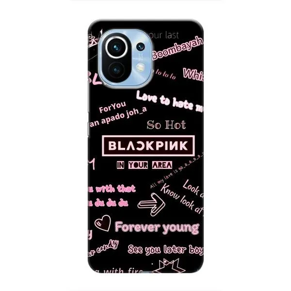 Чехол с принтом «BLACKPINK» для Xiaomi Mi 11 Чехол с принтом «BLACKPINK» для Xiaomi Mi 11