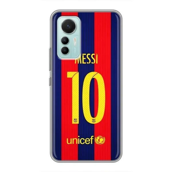 Чехол с принтом «Messi Barca 10» для Xiaomi Mi 12 Lite