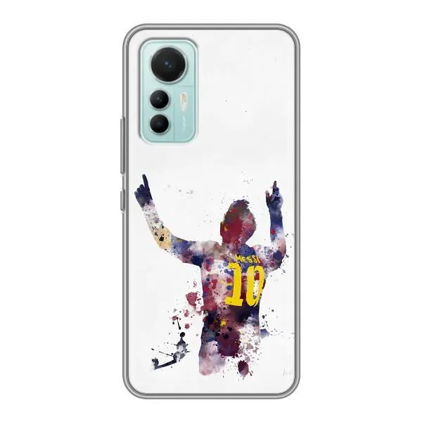 Чехол с принтом «Messi Barca» для Xiaomi Mi 12 Lite