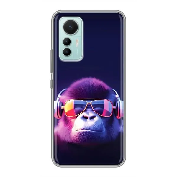 Чехол с принтом «Стильная обезьяна» для Xiaomi Mi 12 Lite