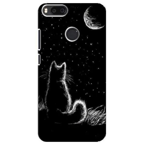 Чехол с принтом «Котик и луна» для Xiaomi Mi A1 / Mi 5X
