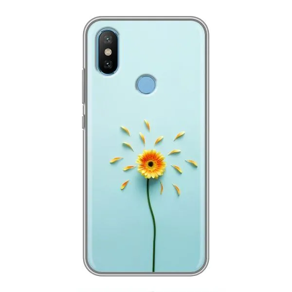 Чехол с принтом «Желтый цветок» для Xiaomi Mi6X