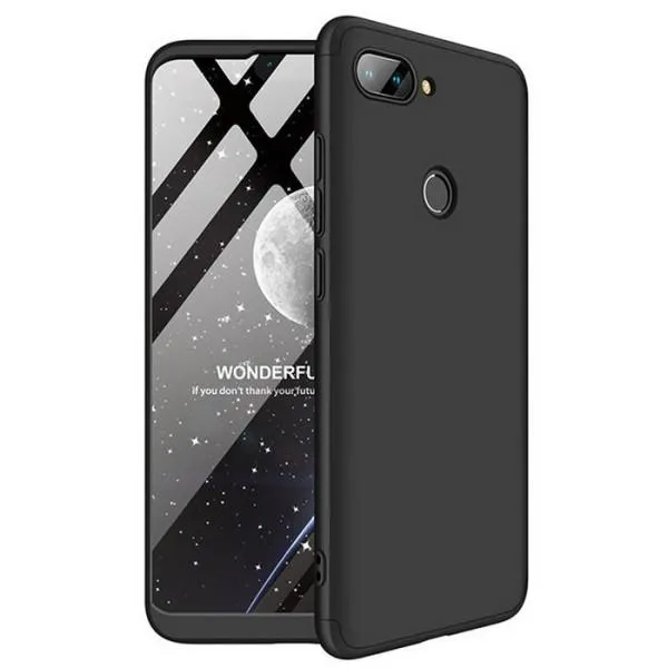 Чехол LikGus 360 для Xiaomi Mi8 Lite (пластиковая накладка) — Черный — фото 1 Чехол LikGus 360 для Xiaomi Mi8 Lite (пластиковая накладка) — Черный — фото 1