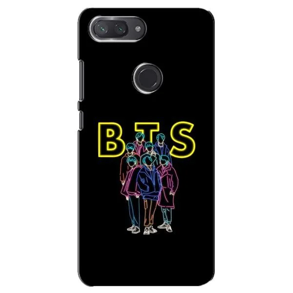 Чехол с принтом «BTS стайл» для Xiaomi Mi 8 Lite Чехол с принтом «BTS стайл» для Xiaomi Mi 8 Lite