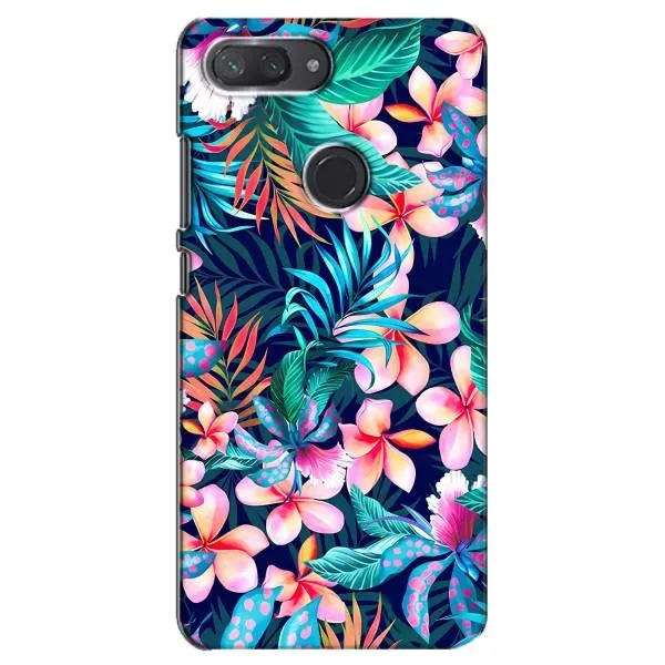 Чехол с принтом «Красочные цветы» для Xiaomi Mi 8 Lite