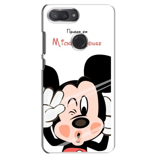 Чехол с принтом «Маус Микки» для Xiaomi Mi 8 Lite Чехол с принтом «Маус Микки» для Xiaomi Mi 8 Lite