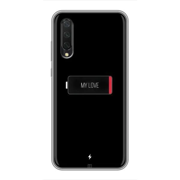 Чехол с принтом «Love battery» для Xiaomi Mi 9 Lite Чехол с принтом «Love battery» для Xiaomi Mi 9 Lite
