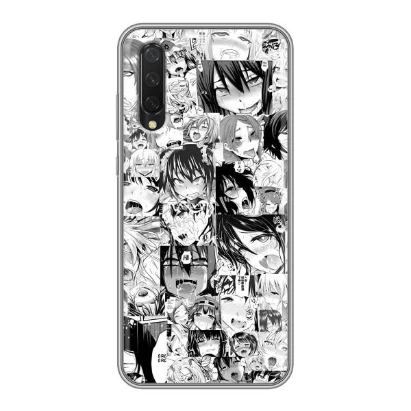 Чехол с принтом «Ahegao manga» для Xiaomi Mi 9 Lite