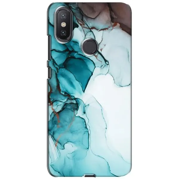Чехол с принтом «Бирюзовый мрамор» для Xiaomi Mi A2 Lite Чехол с принтом «Бирюзовый мрамор» для Xiaomi Mi A2 Lite