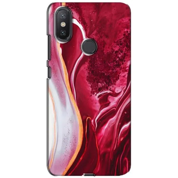 Чехол с принтом «Мрамор красный» для Xiaomi Mi A2 Lite Чехол с принтом «Мрамор красный» для Xiaomi Mi A2 Lite