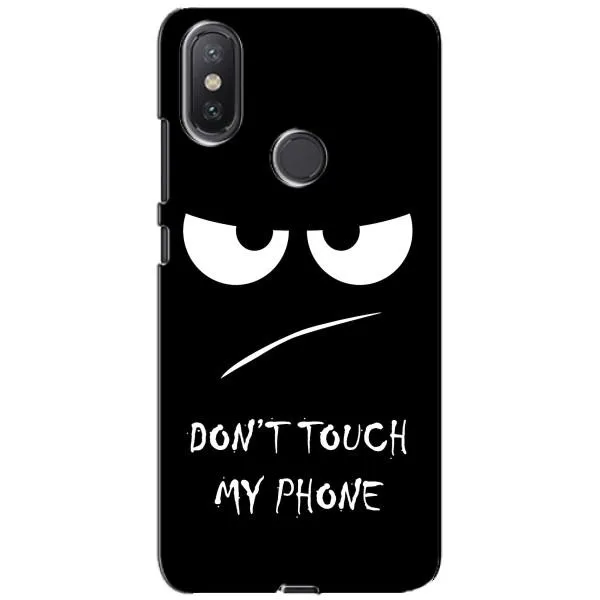 Чехол с принтом «Dont Touch» для Xiaomi Mi A2 Lite