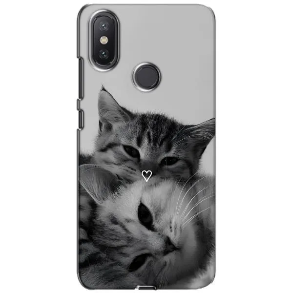 Чохол з принтом «Пара котів» для Xiaomi Mi A2 Lite Чохол з принтом «Пара котів» для Xiaomi Mi A2 Lite