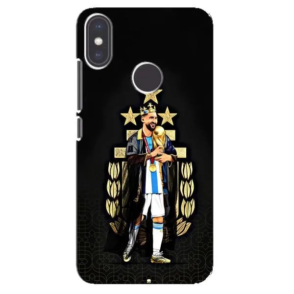 Чехол с принтом «Месси Король» для Xiaomi Mi A2