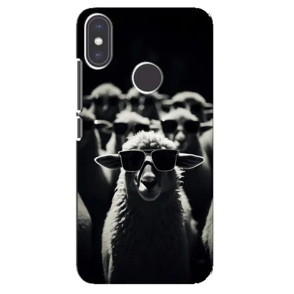Чехол с принтом «Овечка в очках» для Xiaomi Mi A2 Чехол с принтом «Овечка в очках» для Xiaomi Mi A2