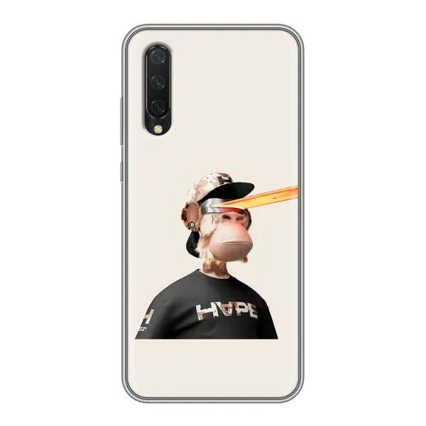 Чехол с принтом «обезьяна NFT в очках» для Xiaomi Mi A3