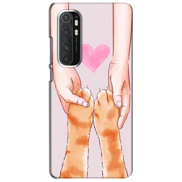 Чехол с принтом «Любовь к котикам» для Xiaomi Mi Note 10 Lite