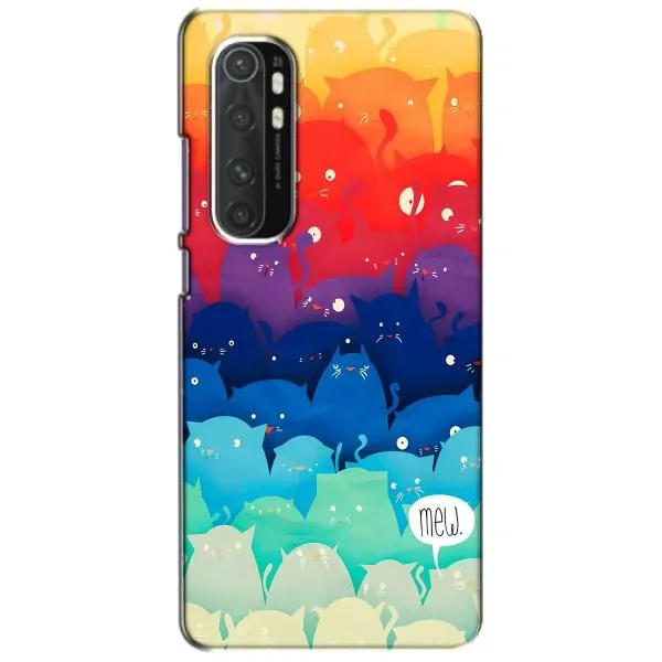 Чехол с принтом «Mew» для Xiaomi Mi Note 10 Lite