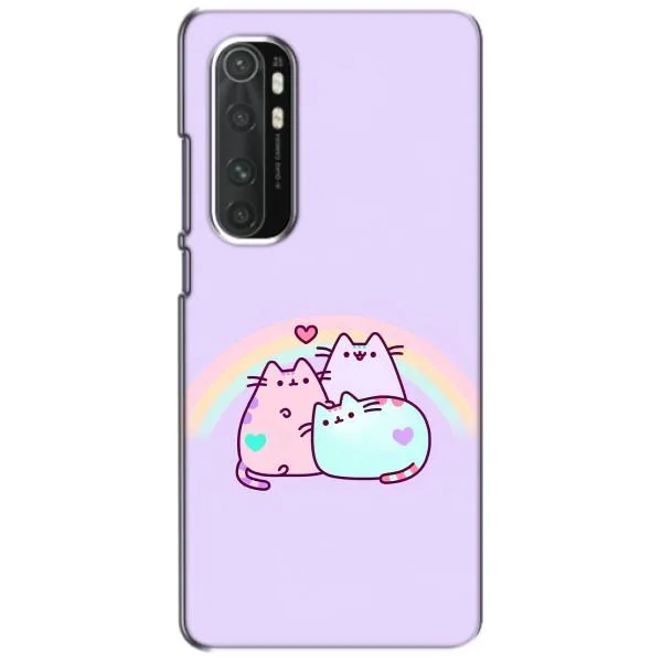 Чехол с принтом «Радужные котики» для Xiaomi Mi Note 10 Lite