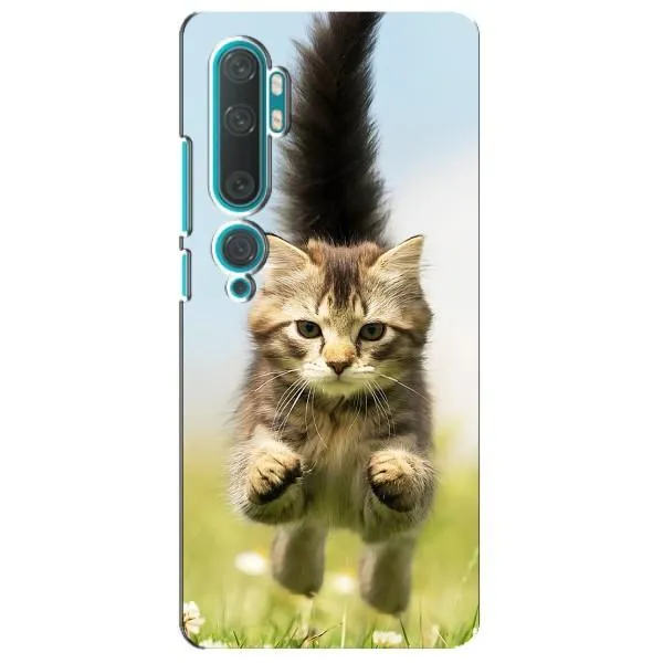 Чехол с принтом «Прыжок кота» для Xiaomi Mi Note 10 Чехол с принтом «Прыжок кота» для Xiaomi Mi Note 10
