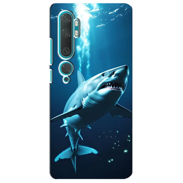 Чехол с принтом «Акула под водой» для Xiaomi Mi Note 10 Чехол с принтом «Акула под водой» для Xiaomi Mi Note 10