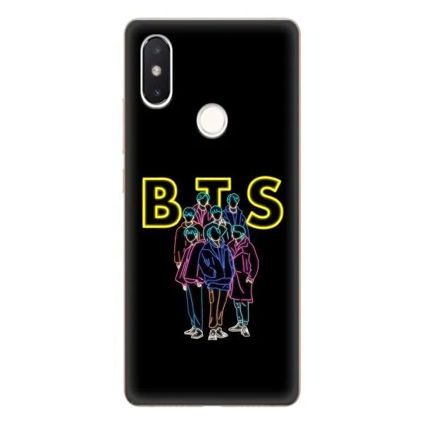 Чехол с принтом «BTS стайл» для Xiaomi Mi 8 SE