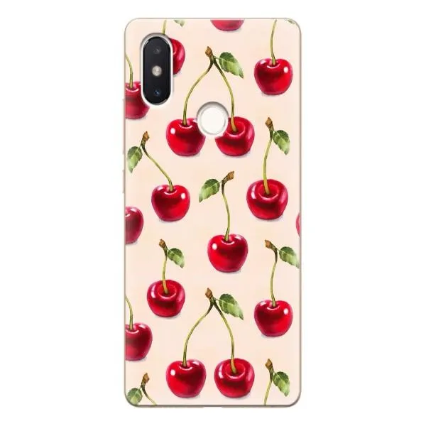 Чехол с принтом «Вишня» для Xiaomi Mi 8 SE
