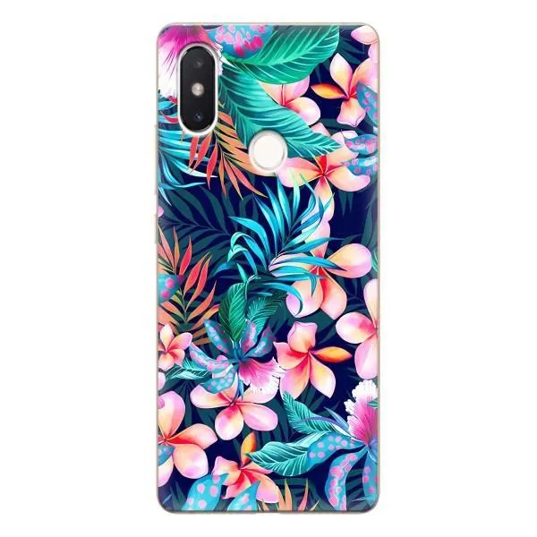 Чехол с принтом «Красочные цветы» для Xiaomi Mi 8 SE