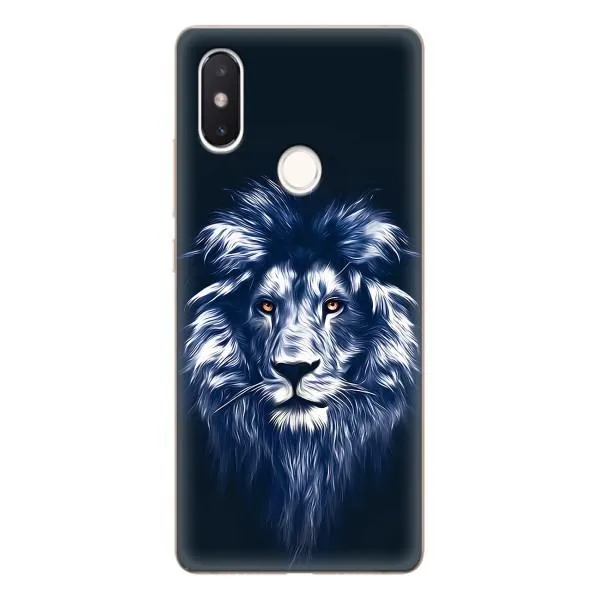 Чехол с принтом «Синий Лев» для Xiaomi Mi 8 SE Чехол с принтом «Синий Лев» для Xiaomi Mi 8 SE