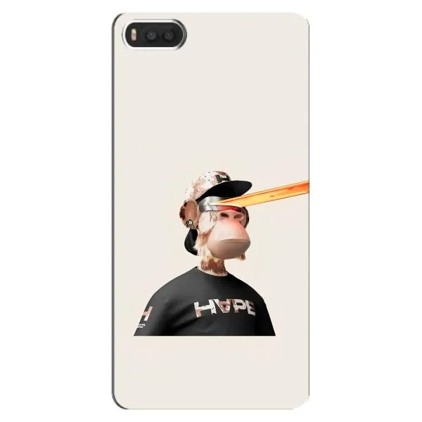 Чехол с принтом «обезьяна NFT в очках» для Xiaomi Mi8 Чехол с принтом «обезьяна NFT в очках» для Xiaomi Mi8