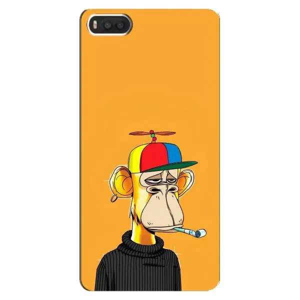 Чехол с принтом «Скучающая Обезьяна NFT» для Xiaomi Mi8 Чехол с принтом «Скучающая Обезьяна NFT» для Xiaomi Mi8