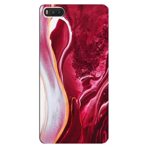 Чехол с принтом «Мрамор красный» для Xiaomi Mi8 Чехол с принтом «Мрамор красный» для Xiaomi Mi8