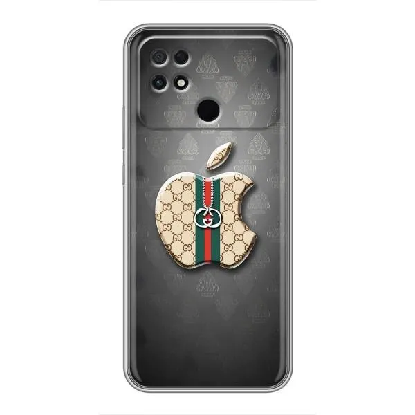 Чехол с принтом «Apple gucci» для Xiaomi POCO C40