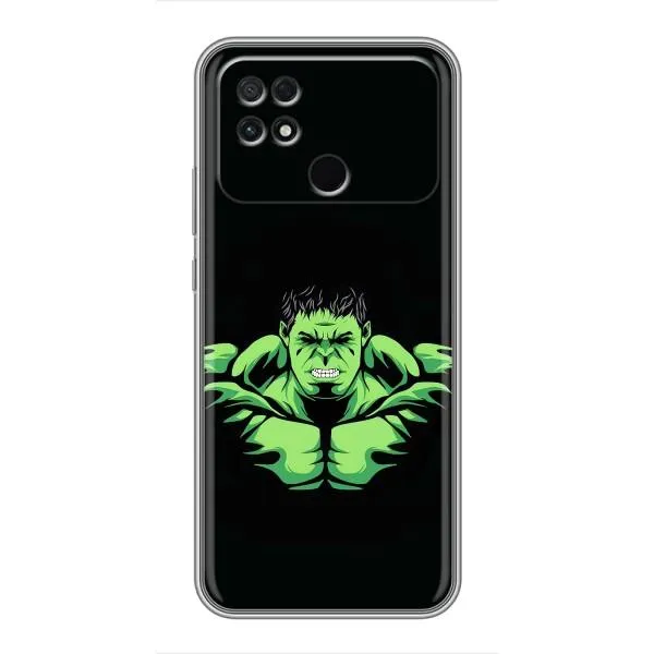 Чехол с принтом «Зелёный Халк» для Xiaomi POCO C40 Чехол с принтом «Зелёный Халк» для Xiaomi POCO C40