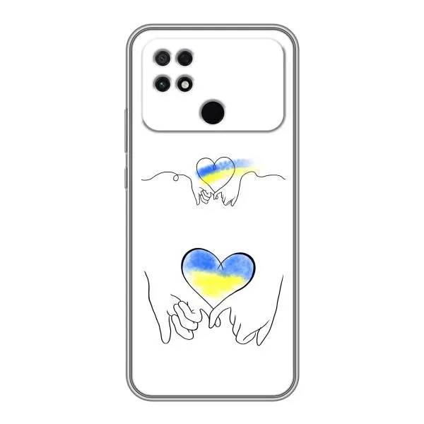 Чехол с принтом «Мир Украине» для Xiaomi POCO C40