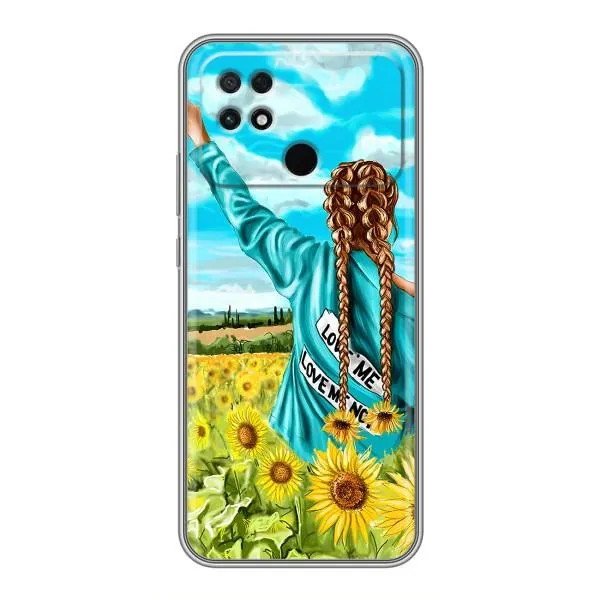 Чехол с принтом «Украиночка» для Xiaomi POCO C40
