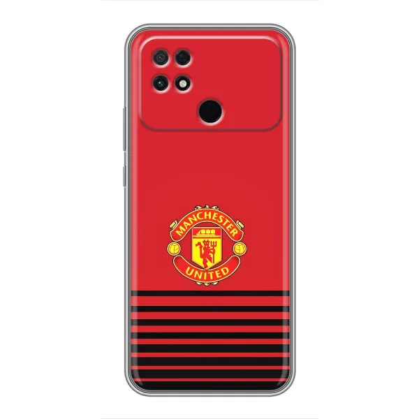 Чехол с принтом «manchester united» для Xiaomi POCO C40 Чехол с принтом «manchester united» для Xiaomi POCO C40