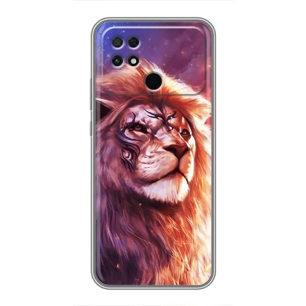 Чехол с принтом «Красочный Лев» для Xiaomi POCO C40