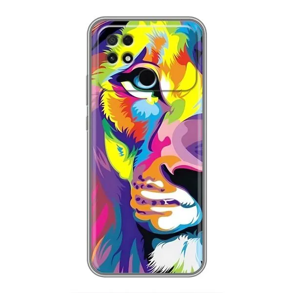 Чехол с принтом «Яркий Лев» для Xiaomi POCO C40