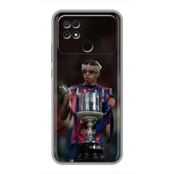Чехол с принтом «Ямаль с кубком» для Xiaomi POCO C40