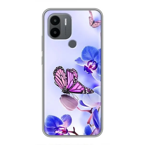 Чехол с принтом «Бабочка на цветочке» для Xiaomi Poco C50 Чехол с принтом «Бабочка на цветочке» для Xiaomi Poco C50