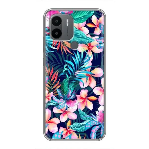 Чехол с принтом «Красочные цветы» для Xiaomi Poco C50