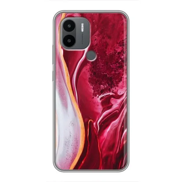 Чехол с принтом «Мрамор красный» для Xiaomi Poco C50