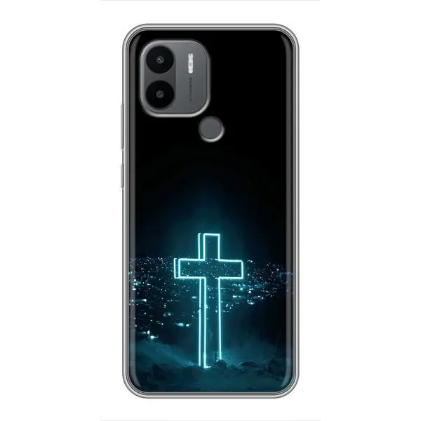 Чехол с принтом «Крест и город» для Xiaomi Poco C50
