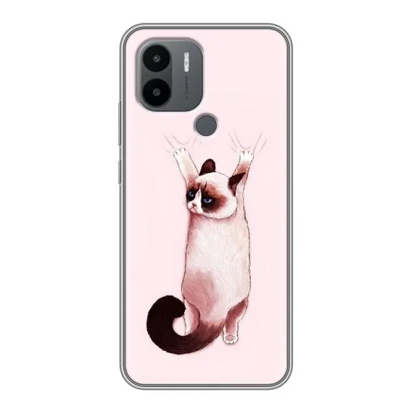 Чехол с принтом «Котик падает» для Xiaomi Poco C50 Чехол с принтом «Котик падает» для Xiaomi Poco C50
