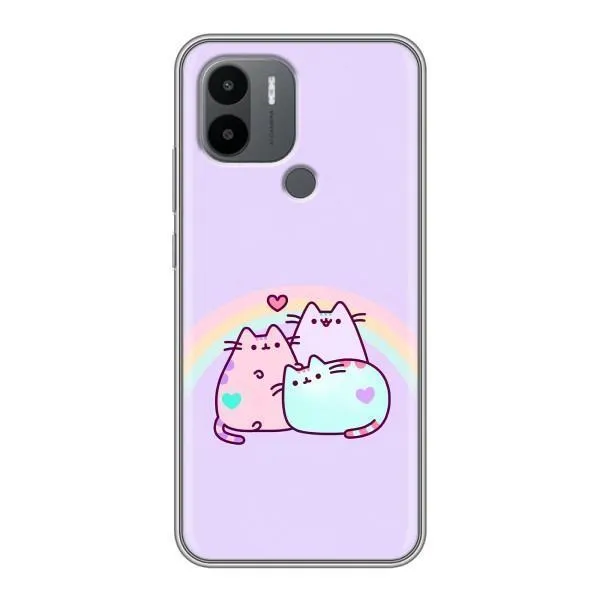 Чехол с принтом «Радужные котики» для Xiaomi Poco C50 Чехол с принтом «Радужные котики» для Xiaomi Poco C50